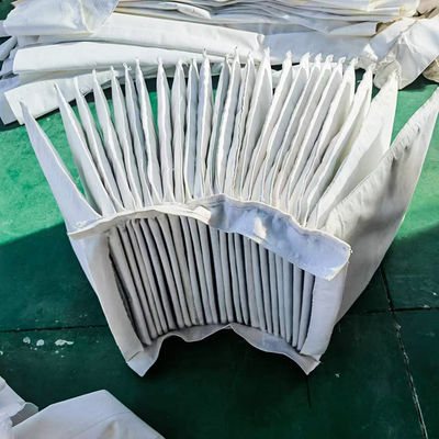 Un buen precio. Bolsas de filtro de recogida de polvo de bolsillo sintético de alta eficiencia en línea