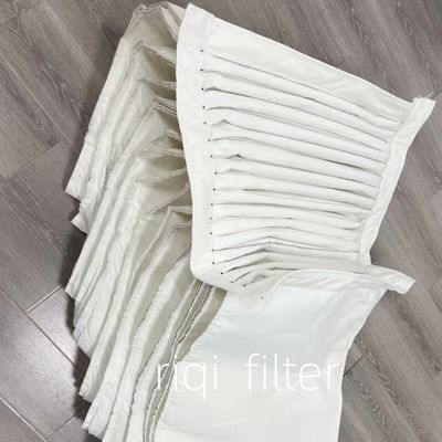 Un buen precio. 17 bolsillos Bolsa de filtro de polvo personalizada para colector de polvo único en línea