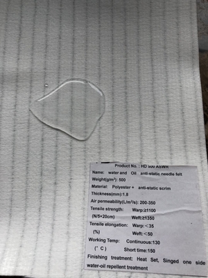 Un buen precio. Tela filtrante estática anti no tejida de la prenda impermeable en línea