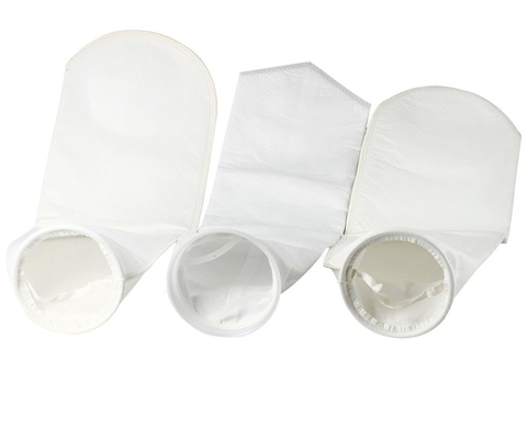 Un buen precio. Bolsa de filtro de líquido de 20 pulgadas de nylon poliéster bolsa de filtro de malla de micrón en línea