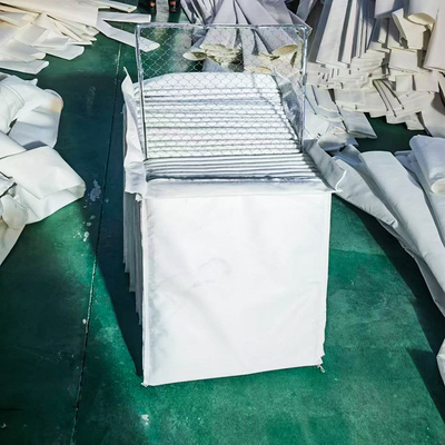 Un buen precio. Filtro de bolsillo de aire de tejido no tejido industrial de bolsillo múltiple en línea