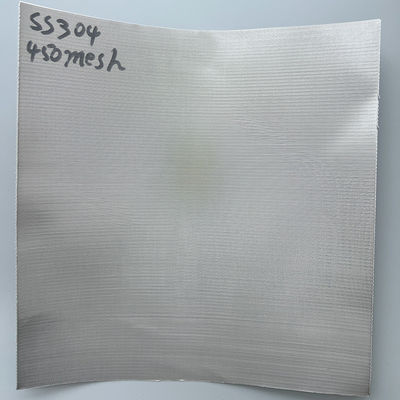 Un buen precio. 304 tela de filtro de acero inoxidable 450 malla para sistemas de centrifugadora en línea