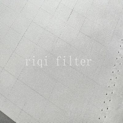 Un buen precio. 5 micrones Tejido de filtro antiestático Acero inoxidable 1,5M Ancho 0,55mm espesor 65L/M2/S para FBD en línea