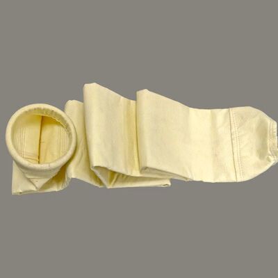 Un buen precio. Bolsa de tela con filtro FMS antistático perforado con aguja para alojamiento de polvo industrial en línea