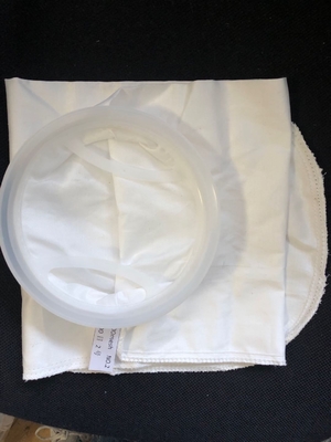 Un buen precio. Malla tejida de PTFE bolso de filtro de 100 micrones para fuertemente la filtración líquida de la corrosión en línea