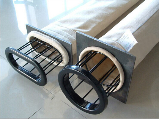 Un buen precio. Bolsos de acero galvanizados del colector del bolso de filtro del polvo, de polvo SS304 316 y jaulas en línea