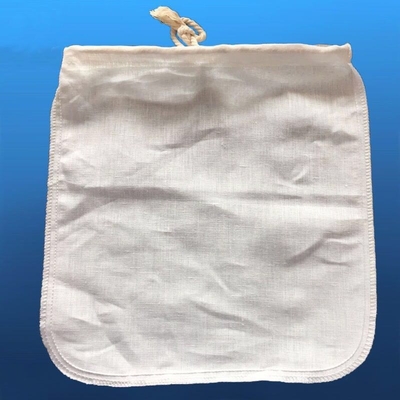 Un buen precio. Tela filtrante de la prensa de algodón del poliéster, bolso de la leche de la nuez con el lazo en línea