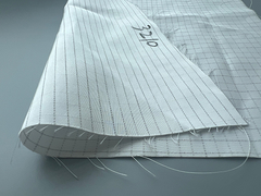 Acero inoxidable con tela de filtro antiestática